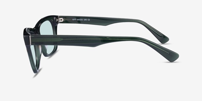 Kitt Crystal Green Acetate Sunglass Frames from EyeBuyDirect