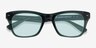 Kitt Crystal Green AcetateSunglass Frames from EyeBuyDirect, Closed View