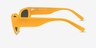 Edie Crystal Yellow AcetateSunglass Frames from EyeBuyDirect, Side View