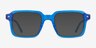 Nat Crystal Blue AcetateSunglass Frames from EyeBuyDirect, Front View