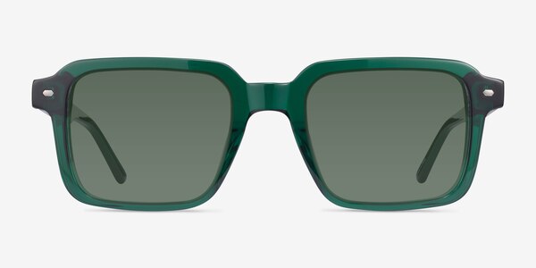 Nat Crystal Dark Green Acetate Sunglass Frames