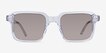 Nat Clear Crystal AcetateSunglass Frames from EyeBuyDirect, Front View