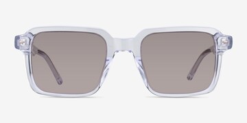 Uplift - Square Aqua Gray Frame Prescription Sunglasses, Eyebuydirect