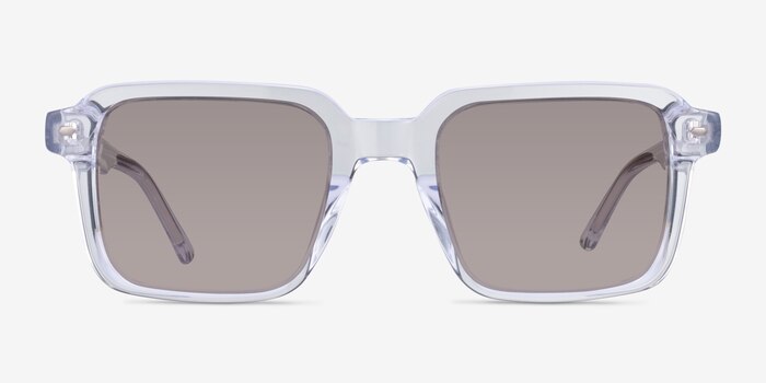 Nat Clear Crystal Acetate Sunglass Frames from EyeBuyDirect