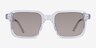 Nat Clear Crystal AcetateSunglass Frames from EyeBuyDirect, Front View