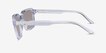Nat Clear Crystal AcetateSunglass Frames from EyeBuyDirect, Side View