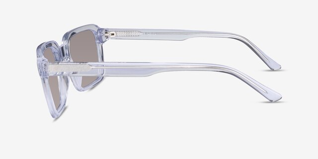 Nat Clear Crystal AcetateSunglass Frames from EyeBuyDirect, Side View