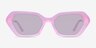 Brigitte Milky Pink AcetateSunglass Frames from EyeBuyDirect, Front View