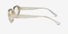 Ronette Crsytal Yellow AcetateSunglass Frames from EyeBuyDirect, Side View