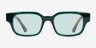 Canna Green AcetateSunglass Frames from EyeBuyDirect, Front View