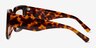 Plumarius Tortoise AcetateSunglass Frames from EyeBuyDirect, Side View