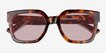Helia Tortoise Alternative MaterialsSunglass Frames from EyeBuyDirect, Closed View