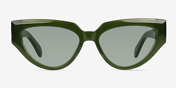 Aria Bilayer Green Acetate Sunglass Frames
