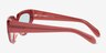 Aria Bilayer Pink AcetateSunglass Frames from EyeBuyDirect, Side View