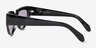 Aria Black AcetateSunglass Frames from EyeBuyDirect, Side View
