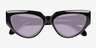 Aria Black AcetateSunglass Frames from EyeBuyDirect, Closed View