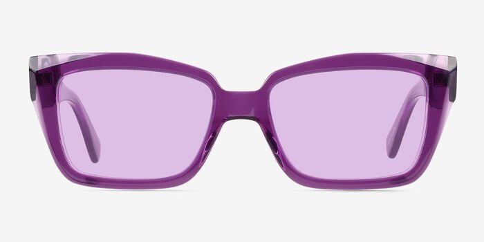 Lavendula Crystal Purple Acetate Sunglass Frames from EyeBuyDirect