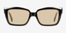 Lavendula Black Crystal AcetateSunglass Frames from EyeBuyDirect, Front View