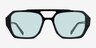Hotel Black AcetateSunglass Frames from EyeBuyDirect, Front View