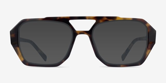 Hotel Spotty Tortoise AcetateSunglass Frames from EyeBuyDirect, Front View