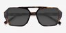 Hotel Spotty Tortoise AcetateSunglass Frames from EyeBuyDirect, Closed View