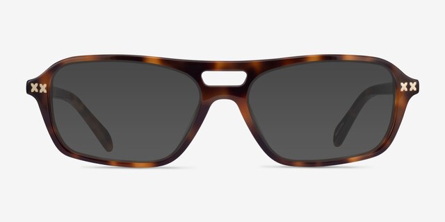 Kilo Tortoise AcetateSunglass Frames from EyeBuyDirect, Front View
