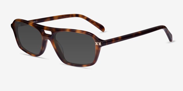 Kilo Tortoise AcetateSunglass Frames from EyeBuyDirect, Angle View