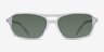 Kilo Clear Crystal AcetateSunglass Frames from EyeBuyDirect, Front View