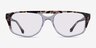 Contrail Brown Gray Tortoise AcetateSunglass Frames from EyeBuyDirect, Front View