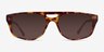 Contrail Tortoise AcetateSunglass Frames from EyeBuyDirect, Front View