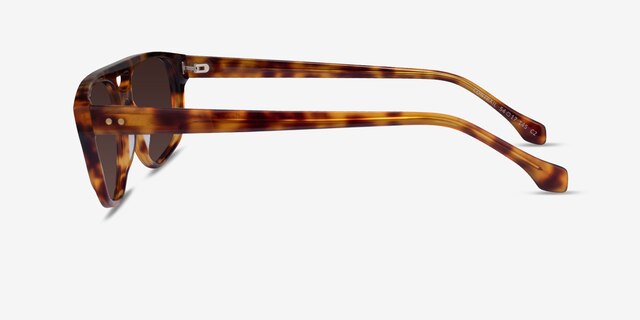 Contrail Tortoise AcetateSunglass Frames from EyeBuyDirect, Side View