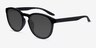 Elan Shiny Black PlasticSunglass Frames from EyeBuyDirect, Angle View