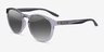 Elan Shiny Crystal Gray PlasticSunglass Frames from EyeBuyDirect, Angle View