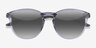 Elan Shiny Crystal Gray PlasticSunglass Frames from EyeBuyDirect, Closed View
