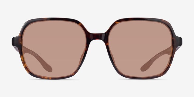 Fierce Tortoise PlasticSunglass Frames from EyeBuyDirect, Front View