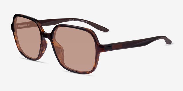Fierce Tortoise PlasticSunglass Frames from EyeBuyDirect, Angle View