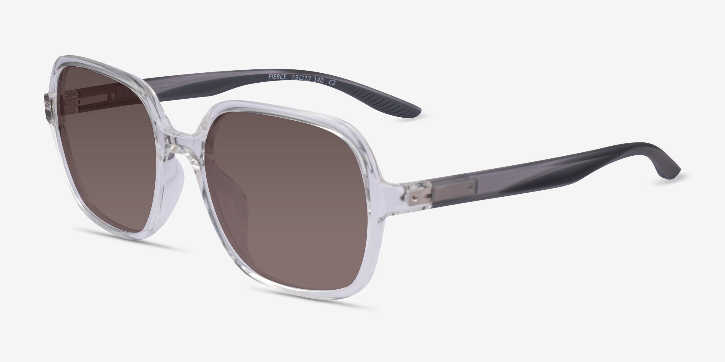 Fierce - Square Tortoise Frame Prescription Sunglasses  display picture 3