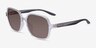 Fierce Crystal PlasticSunglass Frames from EyeBuyDirect, Angle View