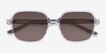Fierce Crystal PlasticSunglass Frames from EyeBuyDirect, Closed View