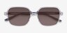 Fierce Crystal PlasticSunglass Frames from EyeBuyDirect, Closed View