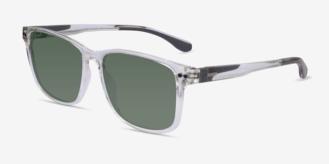 Verve Crystal PlasticSunglass Frames from EyeBuyDirect, Angle View