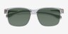 Verve Crystal PlasticSunglass Frames from EyeBuyDirect, Closed View