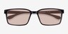 Strive Shiny Black PlasticSunglass Frames from EyeBuyDirect, Closed View