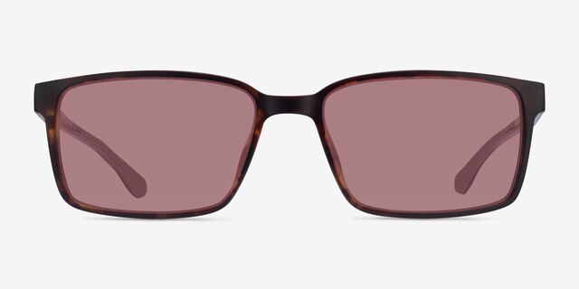 Strive Tortoise Gray PlasticSunglass Frames from EyeBuyDirect, Front View