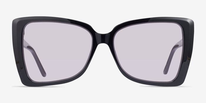 Tippi Black Acetate Sunglass Frames from EyeBuyDirect
