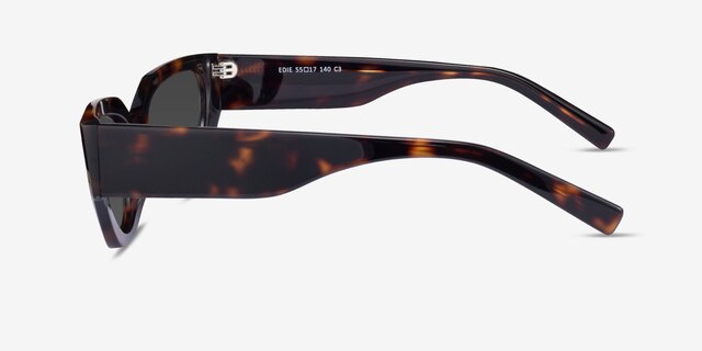 Edie Tortoise AcetateSunglass Frames from EyeBuyDirect, Side View