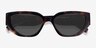 Edie Tortoise AcetateSunglass Frames from EyeBuyDirect, Closed View