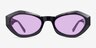Francoise Black AcetateSunglass Frames from EyeBuyDirect, Front View