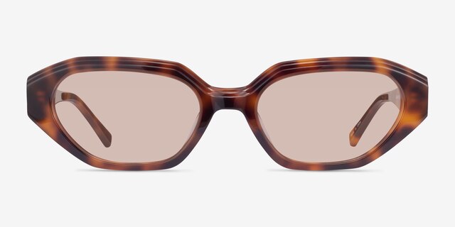 Ronette Tortoise AcetateSunglass Frames from EyeBuyDirect, Front View