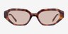 Ronette Tortoise AcetateSunglass Frames from EyeBuyDirect, Front View
